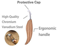 Juego de herramientas de tallado de madera/juego de cuchillos de gancho de tallado de madera para principiantes kit de bricolaje - Arteztik
