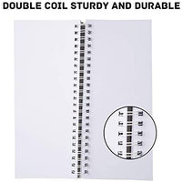 CONDA - Cuaderno de bocetos de 8.1 x 11.4 in, 100 hojas (3.53 oz/m²), encuadernado en espiral, papel de dibujo duradero sin ácido para dibujar pintura - Arteztik
