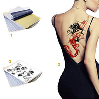 Romlon Tattoo Transfer Paper 15Pcs Tattoo Stencil Paper A4 Size with 4 layers Tattoo Tracing Paper Tattoo Copy Paper Thermal Stencil Paper for Tattoo Transfer Stencil Machine Tattoo Papers - Arteztik
