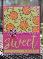 Los sellos de la vida candy2share sellos transparentes para tarjetas y álbumes de recortes (4 x 6 inch hoja) por Stephanie Barnard – Candy y refranes a juego - Arteztik
