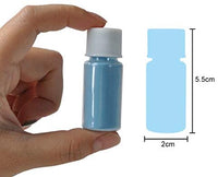 Seisso 12 colores brillan en la oscuridad polvo pigmento, 20 gramos/0.7 oz polvo luminoso seguro para la piel polvo nocturno tinte de pigmento de color no tóxico para resina epoxi, slime, bricolaje, manualidades, arte de uñas, pintura acrílica - Arteztik
