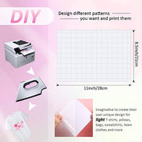 20 hojas de papel de transferencia de calor, papel de transferencia para impresora de inyección de tinta A4 para tejido, camisetas, sombreros, ropa, bolsas. - Arteztik
