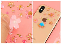 Kinteshun Sakura - Pegatinas para álbumes de recortes, estilo japonés, autoadhesivas, decorativas con flores de cerezo (6 unidades con diferentes patrones) - Arteztik
