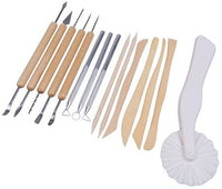 Sculpt Pro Pottery Kit de herramientas – 11 piezas 21 herramientas para esculpir arcilla principiante – Gran regalo - Arteztik
