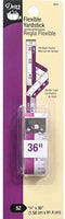Dritz 843 Cinta métrica, 5/8" x 36", blanco y rosa - Arteztik
