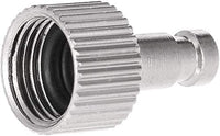 ABEST - Adaptador de liberación de acoplador de desconexión rápida para aerógrafo con 5 conectores macho, 1/8" M-F - Arteztik

