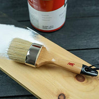Brocha de pintura de tiza para pintura de muebles, tamaño grande, 2.5 in, compatible con pinturas de tiza Annie Sloan, Heirloom Traditions, dixie belle Waverly, Pixie, Dark & Soft Wax Stencil, gabinetes y madera - Arteztik
