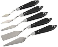 CONDA herramientas de pintura para cuchillos de paleta, mango de madera para cuchillos de metal - Arteztik
