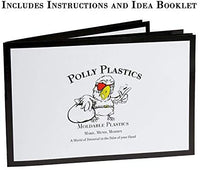 Polly Plastics - Pellets de plástico moldeables para Cosplayers y Hobbyists en tarro EZ Grip con folleto de ideas (16 oz) - Arteztik
