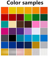 Tinzonc - 58 hojas de vinilo adhesivo permanente (12.0 x 12.0 in), 41 colores surtidos - Arteztik

