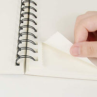 CONDA - Cuaderno de bocetos de 8.1 x 11.4 in, 100 hojas (3.53 oz/m²), encuadernado en espiral, papel de dibujo duradero sin ácido para dibujar pintura - Arteztik
