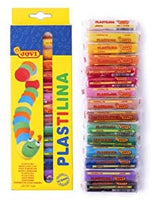 Jovi Plastilina Arcilla de modelado reutilizable y no secado; 5 oz, Rollos de 15 colores, perfecto para proyectos de arte y manualidades - Arteztik
