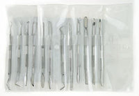 SE DD312. Juego de tallar cera de 12 piezas en acero inoxidable. - Arteztik
