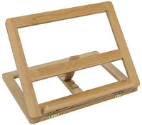Creative Mark Tao posición de 5 ajustable computadora de madera caballete de mesa de bambú & dibujo Soporte Se Ajusta fácilmente en Mochilas o bolsa bags- Color Natural - Arteztik
