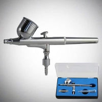 GotHobby, kit juego de aerógrafo de pistola, 0.3 mm, alimentado por gravedad, acción dual - Arteztik
