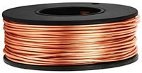 Alambre de aluminio de 75 pies | Oro de 0.039 in de alambre de cuentas de metal a granel para la fabricación de joyas y manualidades - Arteztik
