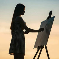 Juego de pinturas acrílicas de 24 colores, tubos de pintura acrílica para pintar, no tóxico, juegos de pintura para niños, adultos, principiantes, estudiantes, kit de arte profesional para lienzo, roca, madera, manualidades - Arteztik
