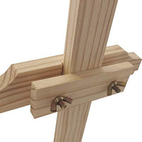 Vencer Art Supply - Caballete de madera ajustable de 61 a 70.0 in de alto, acabado a mano - Arteztik
