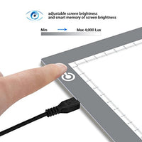 LITENERGY - Caja de luz LED de seguimiento A4 portátil, ultrafina, ajustable, USB, para dibujo de tatuajes, transmisión, bocetos, animación, estenciling - Arteztik
