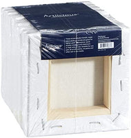 Sorillo Brands – Paquete de 6 paneles de lona de algodón preestirado de 12 x 12 – Uso con todos los acrílicos, aceites y otros medios de pintura - Arteztik
