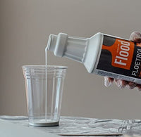 Floetrol - Medio para pintura acrílica | Botellas de 1 cuarto de galón (paquete de 2) | Aditivo Flotrol inundación | Paquete de 20 varillas de mezcla de madera Pixiss - Arteztik
