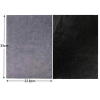 Neworkg 150 hojas de papel de transferencia de carbono de 9 x 13 pulgadas, papel de localización para madera, papel, lona y manualidades (negro) - Arteztik
