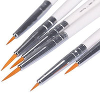 MEEDEN - Juego de pinceles para pintar en miniatura para detalles y pintura artística, acrílico, acuarela, aceite, miniaturas, modelos, kits de avión, uñas - Arteztik
