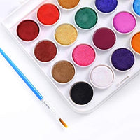 WINSONS juego de pintura de acuarela, lavable, no tóxico y rico pigmento 36 colores acuarelas Set ideal para estudiantes/niños y artistas principiantes - Arteztik
