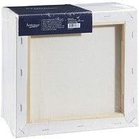 Sorillo Brands – Paquete de 6 paneles de lona de algodón preestirado de 12 x 12 – Uso con todos los acrílicos, aceites y otros medios de pintura - Arteztik

