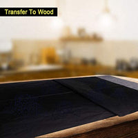 Lumuasky - Papel de transferencia de grafito para madera, papel, lienzo (18 x 47 pulgadas, 6 unidades) - Arteztik
