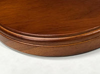 Luna Bean - Base de madera para plataforma, acabado semibrillante, para kits de fundición, placa de madera maciza, circular redonda de 6.0 in - Arteztik
