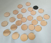 Azulejos de cristal redondos de mosaico para espejos, manualidades con espejo de cristal, círculo real, espejo de mesa, mosaico de espejo redondo - Arteztik
