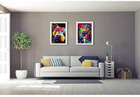 Kit de pintura de diamante 5D, redondo, perforación completa, bordado, punto de cruz, arte y manualidades, suministros de lona para decoración de pared del hogar, adultos y niños (2 unidades) - Arteztik
