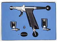 Youteo - Kit de aerógrafo de doble acción con agujas de 0.012 in para tatuaje, maquillaje, arte de uñas, pintura de afición - Arteztik
