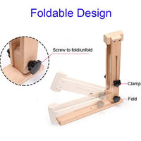 Cuero Craft costura mano caballo caballo cuero madera mesa abrazadera para manualidades costura DIY escritorio herramienta - Arteztik
