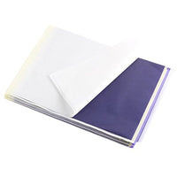 50 Pcs tatuaje Papel de transferencia de potencia de Stencil térmico cada hoja contiene - Arteztik
