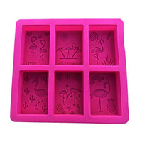 YaTaosun Moldes de silicona para flamencos, arte hawaiano de arte de arte de arte, jabón de silicona, animales de playa, plantas, moldes para manualidades, moldes de jabón hechos a mano, suministros para hacer jabón - Arteztik

