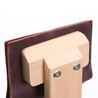 Cuero Craft costura mano caballo caballo cuero madera mesa abrazadera para manualidades costura DIY escritorio herramienta - Arteztik
