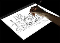 A4 Ultra Fina Caja De Luz Portátil USB LED Caja de luz Tracer Power LED Artcraft Tracing Pad de Luz para Artistas, dibujo, bosquejar, animación. - Arteztik
