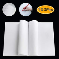 Newbested - Lote de 100 hojas de papel de acuarela blanco para principiantes o estudiantes (10.0 x 7.0 in) (10.0 x 7.0 in) - Arteztik
