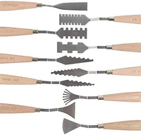 CONDA herramientas de pintura para cuchillos de paleta, mango de madera para cuchillos de metal - Arteztik
