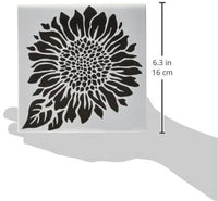 Crafters Workshop TCW6X6-575 Plantilla de girasol, 6 por 6 pulgadas - Arteztik
