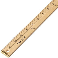 Dritz 843 Cinta métrica, 5/8" x 36", blanco y rosa - Arteztik
