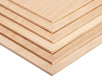 Madera contrachapada de abedul báltico de 0.118 in x 3.9 x 3.9 in, grado B/BB (paquete de 12) perfecto para artes y manualidades, proyectos escolares y proyectos de bricolaje, dibujo, pintura, grabado de madera, quema de madera y proyectos con láser - Arteztik
