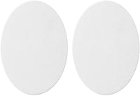 2 piezas de lienzo ovalado estirado artístico profesional tablas estiradas para pintura acrílica. - Arteztik
