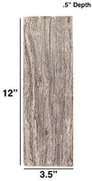 Barnwood Decor of OKC | Barnwood Craft Wood para proyectos de bricolaje [100% auténtica madera regenerada] Tablones de madera rústica para manualidades, proyectos y decoración (6 tablones – 12 pulgadas) - Arteztik
