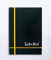 Cuaderno de bocetos de doble cara de 8.3 x 11.8 in, 18 hojas, tapa dura, papel de dibujo duradero, ideal para niños y adultos, fabricado en Japón, calidad premium - Arteztik
