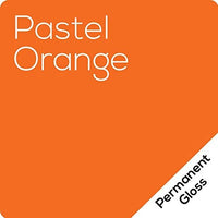 Oracal 651 - Vinilo adhesivo para manualidades (10 hojas), color naranja pastel - Arteztik
