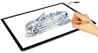 CO-Z A2 LED Dibujo caja de luz, ultra delgado Stepless Dimmable Brillo Tracer Artist Light Pad (A2) - Arteztik
