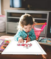 Tamaño de papel de carta A4, ultradelgada, portátil, luz LED, caja de rastreo, luz, almohadilla de trazado, trabajo con alimentación USB y batería para 5D DIY, pintura de diamantes, artistas, trazado, dibujo, dibujo animación (gris) - Arteztik
